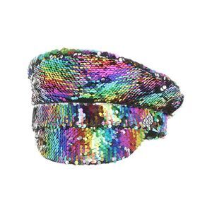 Smiffys Sequins Captains Hat / Multicolored
